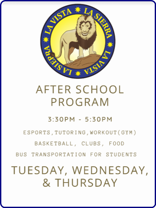 After School Program Flyer